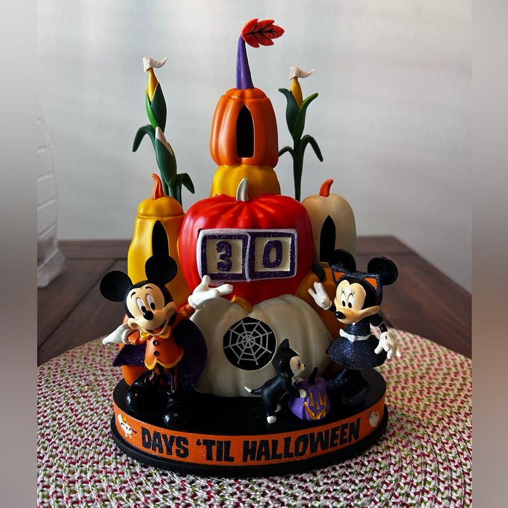 Disney Halloween Countdown with Mickey and Minnie